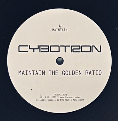 CYBOTRON - Maintain The Golden Ratio