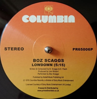 BOZ SCAGGS - Lowdown