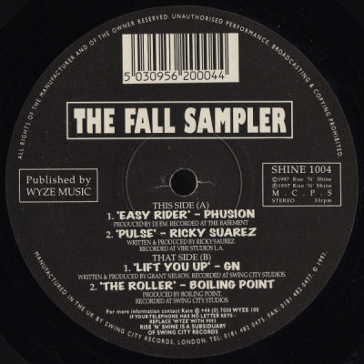 VARIOUS - The Fall Sampler