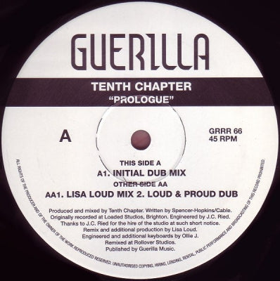 TENTH CHAPTER - Prologue