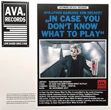 DAMIANO VON ERCKERT - In Case You Don't Know What To Play
