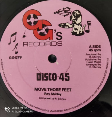 ROY SHIRLEY - Move Those Feet