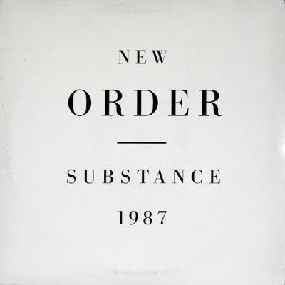 NEW ORDER - Substance 1987