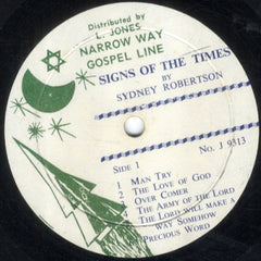 SYDNEY ROBERTSON - Sign Of The Times