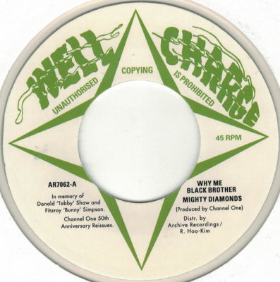 THE MIGHTY DIAMONDS - Why Me Black Brother