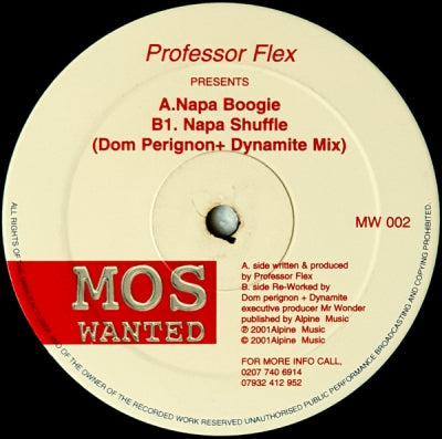 PROFESSOR FLEX - Napa Boogie