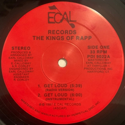 THE KINGS OF RAPP - Get Loud