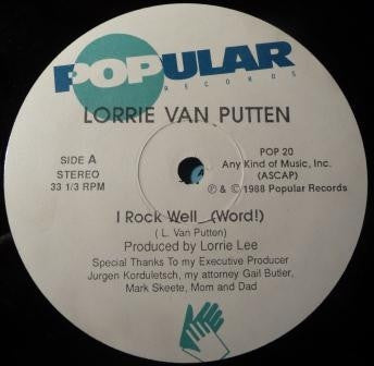 LORRIE VAN PUTTEN - I Rock Well (Word!)