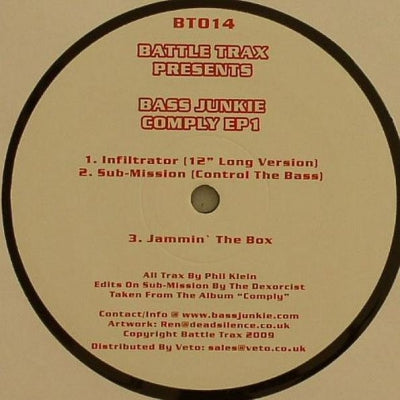 BASS JUNKIE - Comply EP1