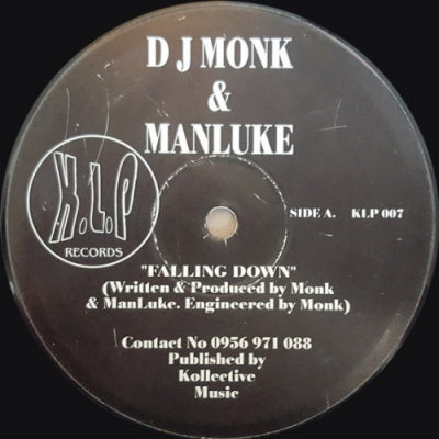 DJ MONK / MANLUKE / G.M - Falling Down / Bad Man