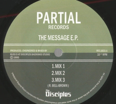 THE DISCIPLES - The Message E.P.