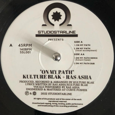 KULTURE BLAK & RAS ASHA - On My Path