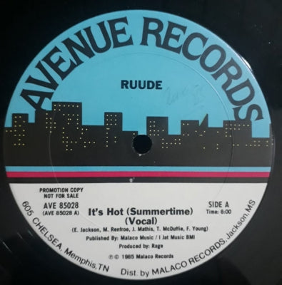 RUUDE - It's Hot (Summertime)