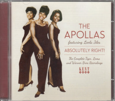 THE APOLLAS - Absolutely Right! The Complete Tiger, Loma And Warner Bros Recordings
