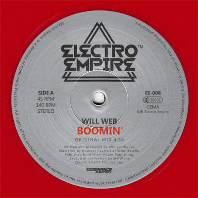 WILL WEBB - Boomin'