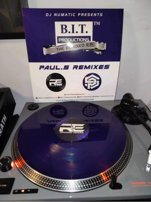 DJ NUMATIC PRESENTS B.I.T. PRODUCTIONS - The Remixed E.P.
