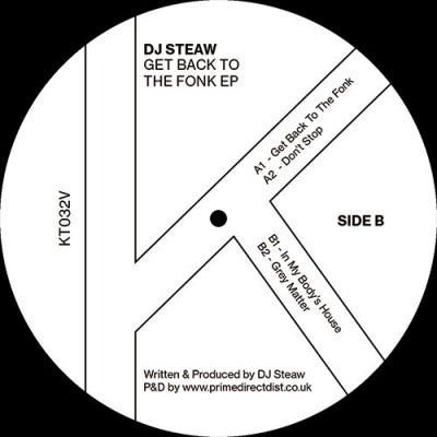 DJ STEAW - Get Back To The Fonk EP