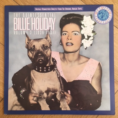 BILLIE HOLIDAY - The Quintessential Billie Holiday Volume 3 (1936-1937)