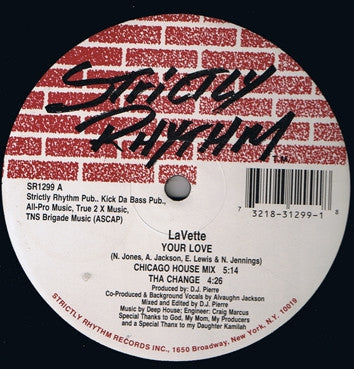 LAVETTE - Your Love