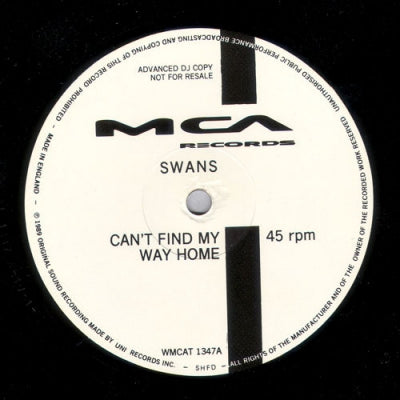 SWANS  - Can't Find My Way Home