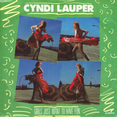 CYNDI LAUPER - Girls Just Want To Have Fun / Right Track Wrong Train