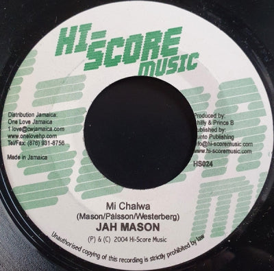 JAH MASON / MILITARY MAN - Mi Chalwa / Jah Guide