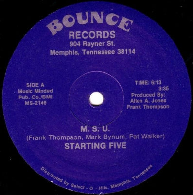 STARTING FIVE - M.S.U.