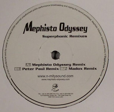 MEPHISTO ODYSSEY - Superphonic (Remixes)