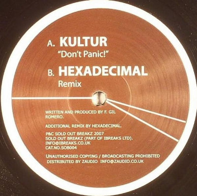 KULTUR - Don't Panic!