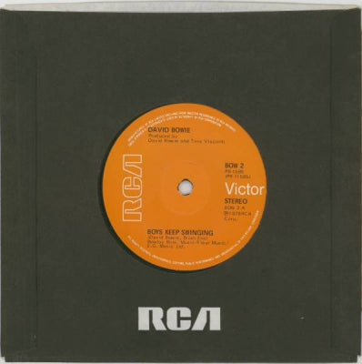 DAVID BOWIE - Boys Keep Swinging / Fantastic Voyage