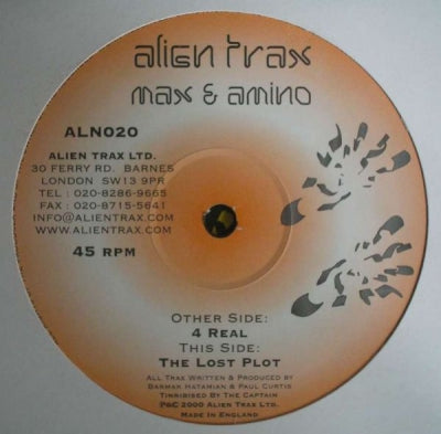 MAX & AMINO - 4 Real / The Lost Plot