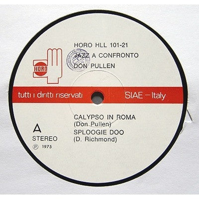 DON PULLEN - Jazz Confronto Vol 21