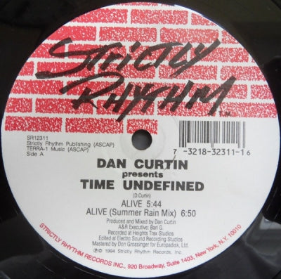 DAN CURTIN PRESENTS TIME UNDEFINED - Alive / Cascade