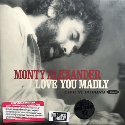 MONTY ALEXANDER - Love You Madly: Live At Bubba's