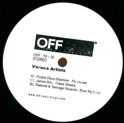 PURPLE DISCO MACHINE / JAMES SILK / MALENTE & TEENAGE MUTANTS - OFF 59 / 60