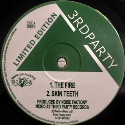 NOISE FACTORY - The Fire / Skin Teeth / Set Me Free (Remix) / Breakage#2
