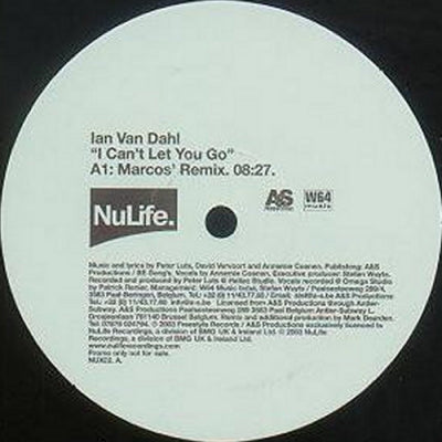 IAN VAN DAHL - I Can't Let You Go