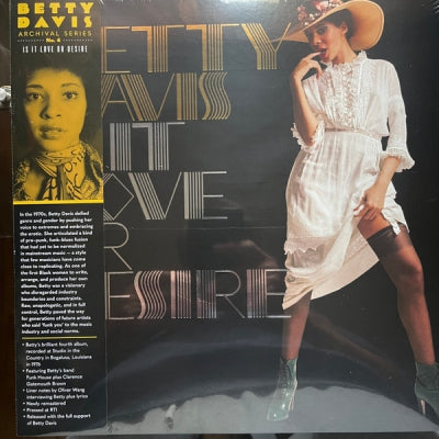 BETTY DAVIS - Is It Love Or Desire