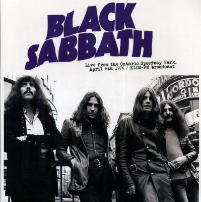 BLACK SABBATH - Live From The Ontario Speedway Park, April 6th 1974 / KLOS-FM Broadcast