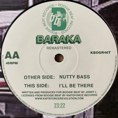 BARAKA - Nutty Bass / I'll Be There