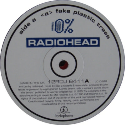 RADIOHEAD - Fake Plastic Trees