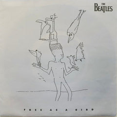 THE BEATLES - Free As A Bird / Christmas Time (Is Here Again)