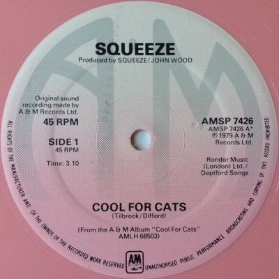 SQUEEZE - Cool For Cats
