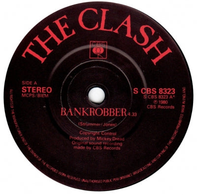THE CLASH - Bankrobber