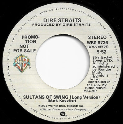 DIRE STRAITS - Sultans Of Swing