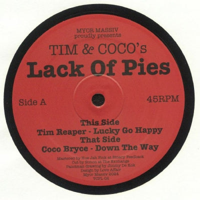 TIM REAPER & COCO BRYCE - Tim & Coco's Lack Of Pies