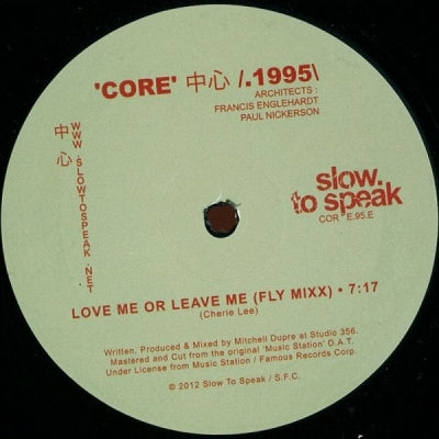 CHERIE LEE - Love Me Or Leave Me