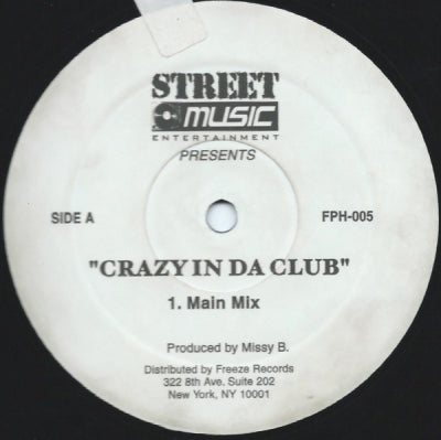 MISSY B. / LUMI MEETS WAYNE WONDER - Crazy In Da Club / Oh No