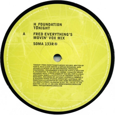 H-FOUNDATION - Tonight (Remixes)