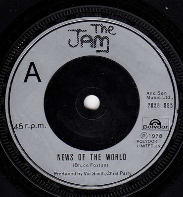 THE JAM - The News Of The World